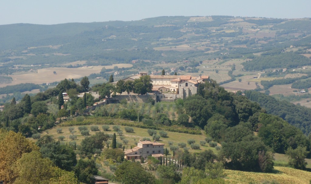 A view of the Italian countryside